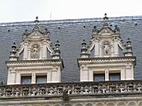 Blois, Chateau, Aile Francois Ier , Fenetres interieures (1)